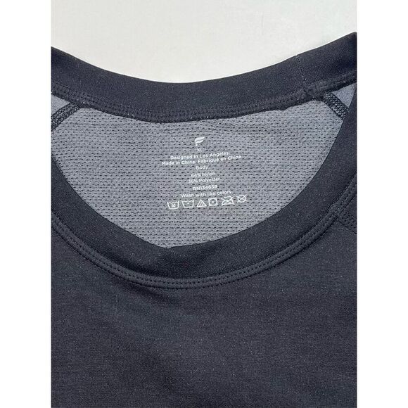 NEW Fabletics The Training Day Long Sleeve Tee Black Men's Size Extra Large XL - Picture 4 of 10